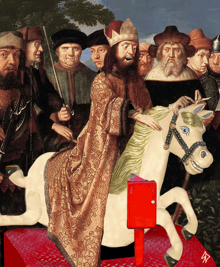 Delightfully Twisted Animated GIFs Made From Parts of Renaissance Paintings