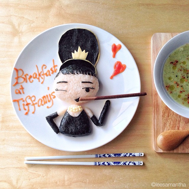 Food art by Samantha Lee