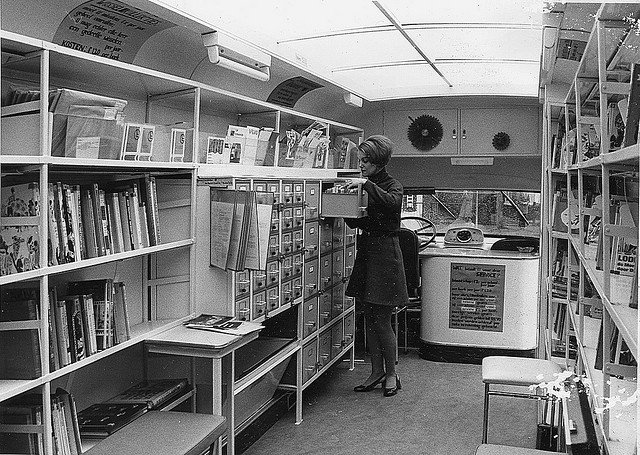 Photos of Early Bookmobiles