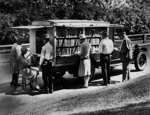 Photos of Early Bookmobiles