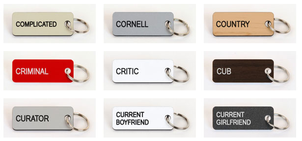 Keytags by Various Projects