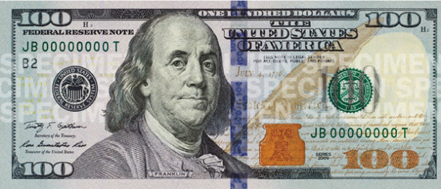 New $100 bill