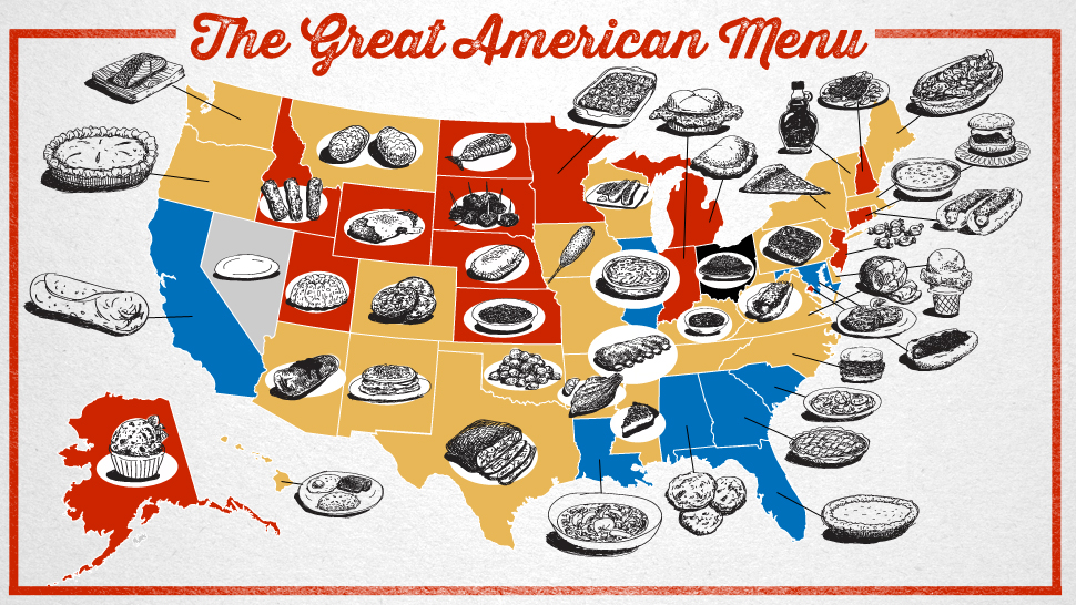 The Great American Menu Ranking Regional Foods Across The Us 