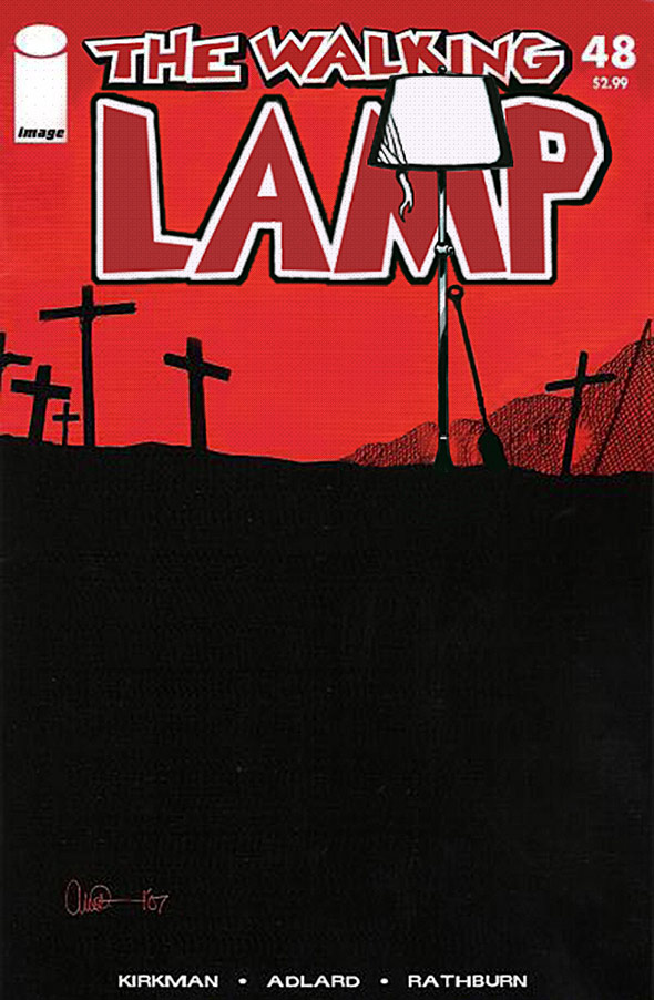 The Walking Dead Lamp