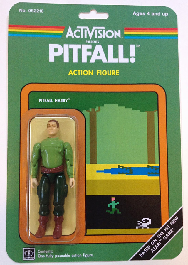 Custom Atari Action Figures Based on Heroes From Classic Activision