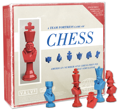 Team Fortress 2 Chess Set