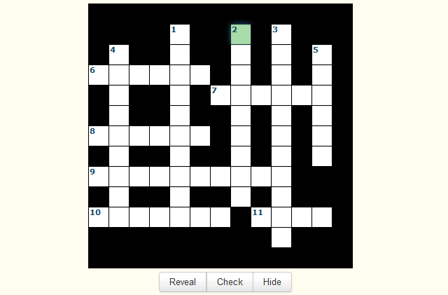 Adobe Crossword