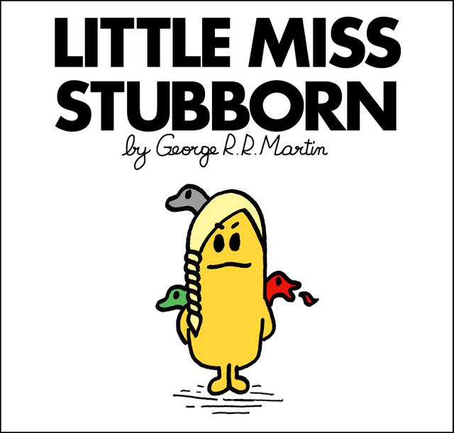 Mr. Men and Little Miss Game of Thrones
