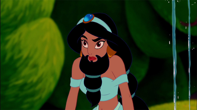 Disney Princess Beards