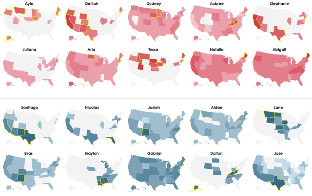 Regional Baby Names