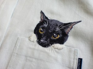 Embroidered Internet Cats