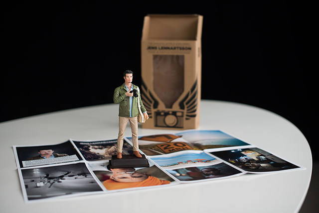 Photographer Makes 400 Action Figures of Himself For Clever Self-Promotion Idea