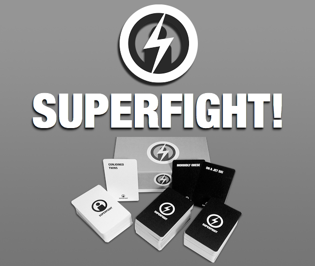Superfight, A Party Card Game That Pits Characters Against One Another in Random Fights