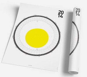 Circular Calendar by Soren Lachnit