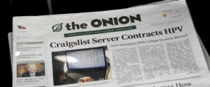 The Onion Halts Print Edition