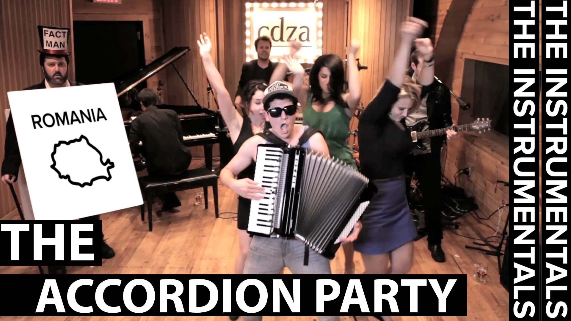 The Accordion Party, cdza Illustrates the Accordion's Role as a Party