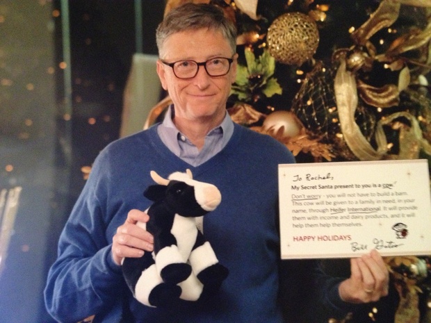 Bill Gates Secret Santa