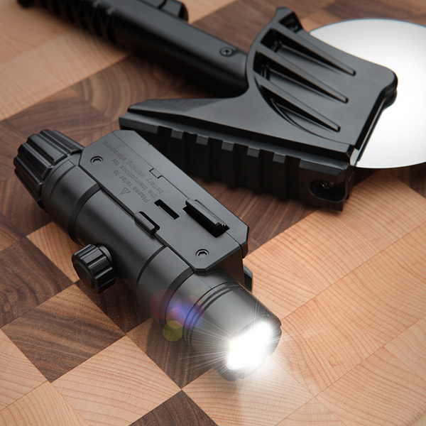 Tactical Laser-Guided Pizza Cutter