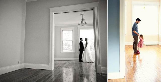 Wedding Photos Recreated With Daughter