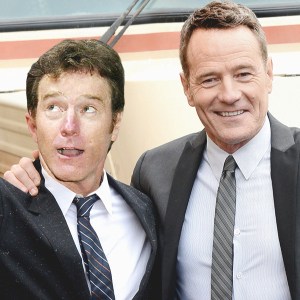 Bryan Cranston with Younger Self