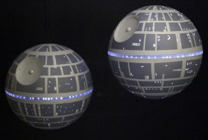How to Make LED Death Star Ornaments That Light Up