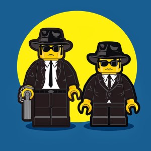 Lego Men - The Blues Brothers