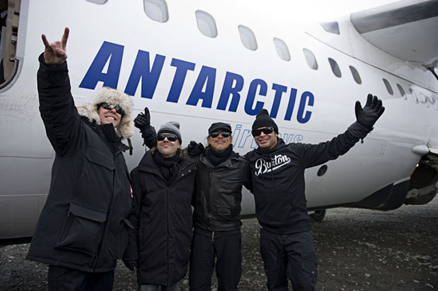 Metallica 'Freeze 'Em All' Show in Antarctica