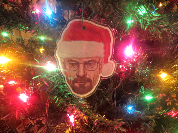 Breaking Bad Walter White Heisenberg Christmas Ornament