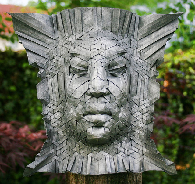Origami Masks by Joel Cooper