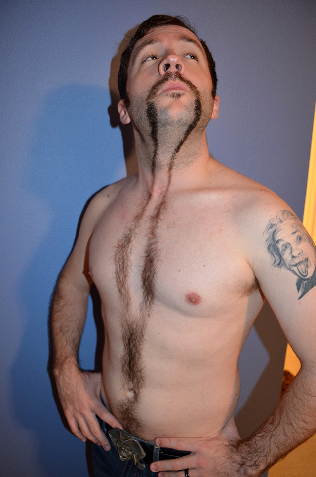Jonathan Burnside Movember Mustache 2012