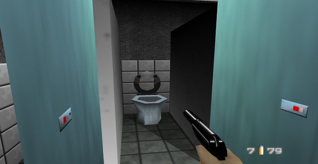 GoldenEye 007 Toilet