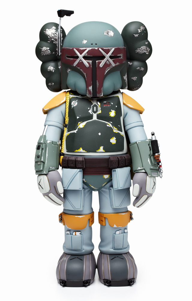 Vinyl Boba Fett Action Figure by KAWS