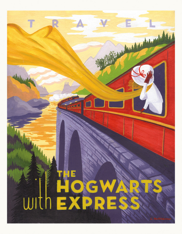 Harry Potter Travel Posters