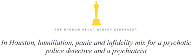 The Random Oscar Winner Generator