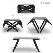 The MK1 Transforming Coffee Table Can Convert Into A Dining Table In The MK1 Transforming Coffee Table Can Convert Into A Dining Table In