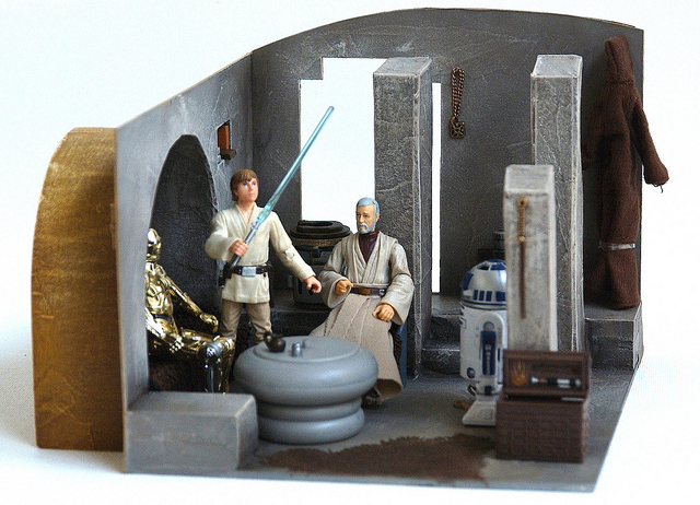 Highly-Detailed 'Star Wars' Dioramas Featuring Scenes and Characters ...