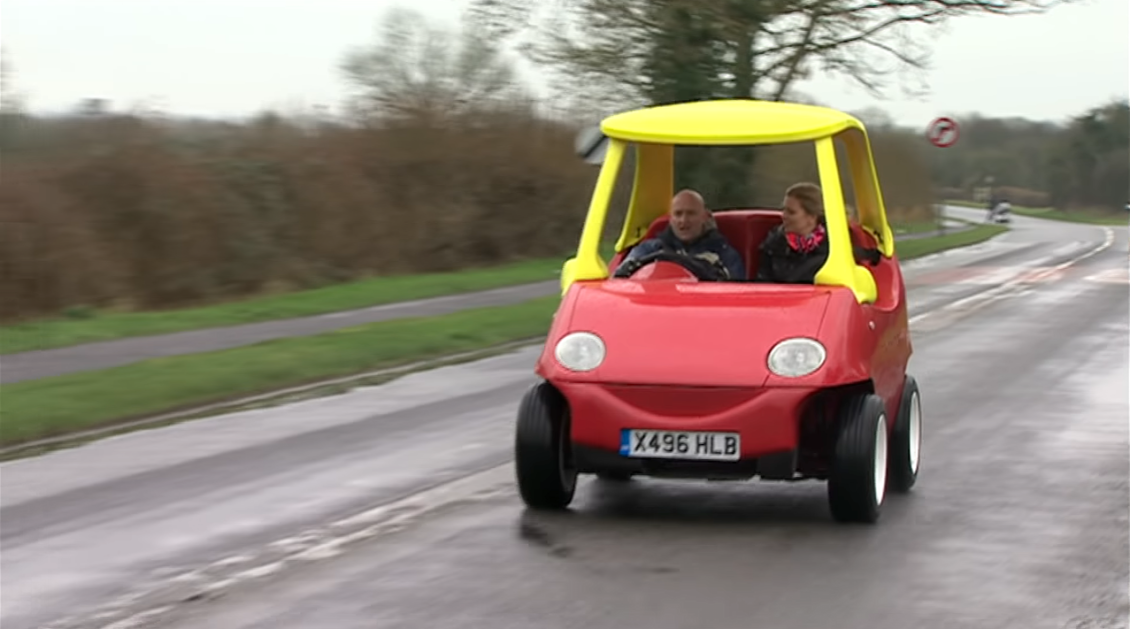 Adult-Sized Little Tikes Cozy Coupe