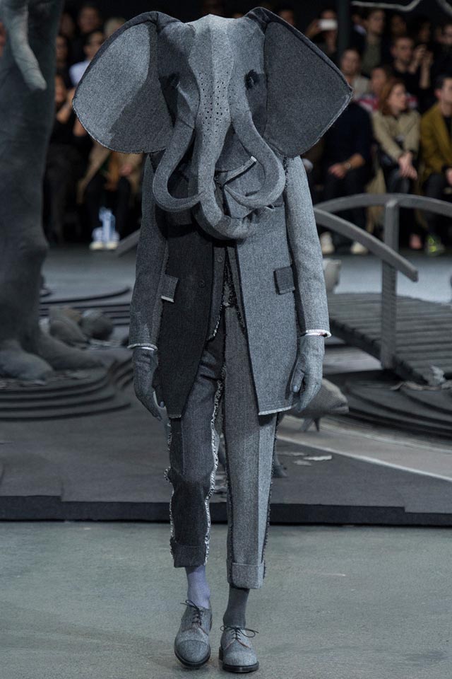 High Fashion Animal Headgear by Thom Browne