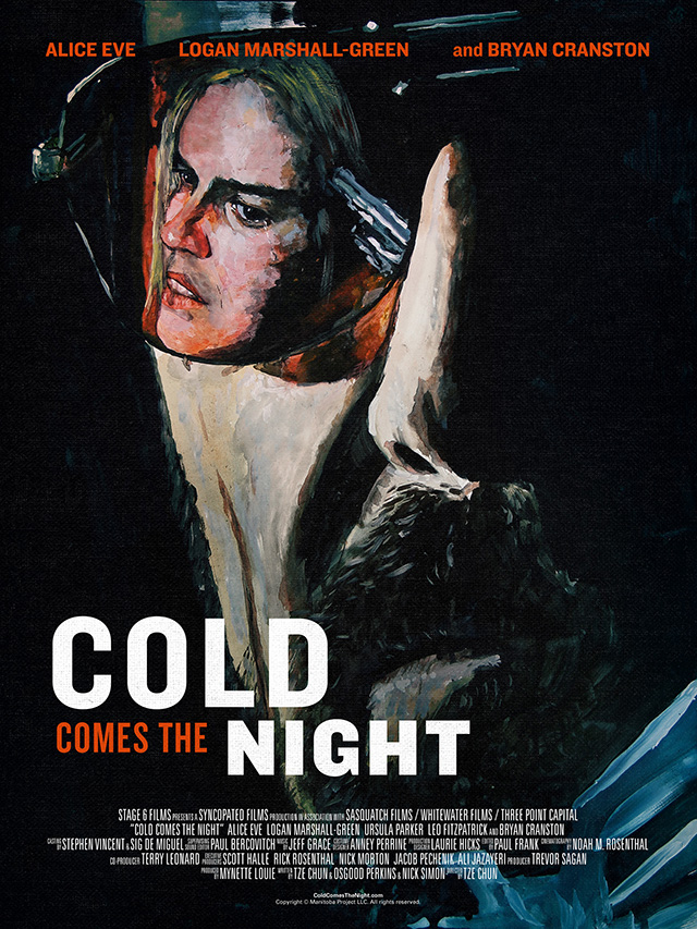 Cold Comes the Night Poster by Tze Chun