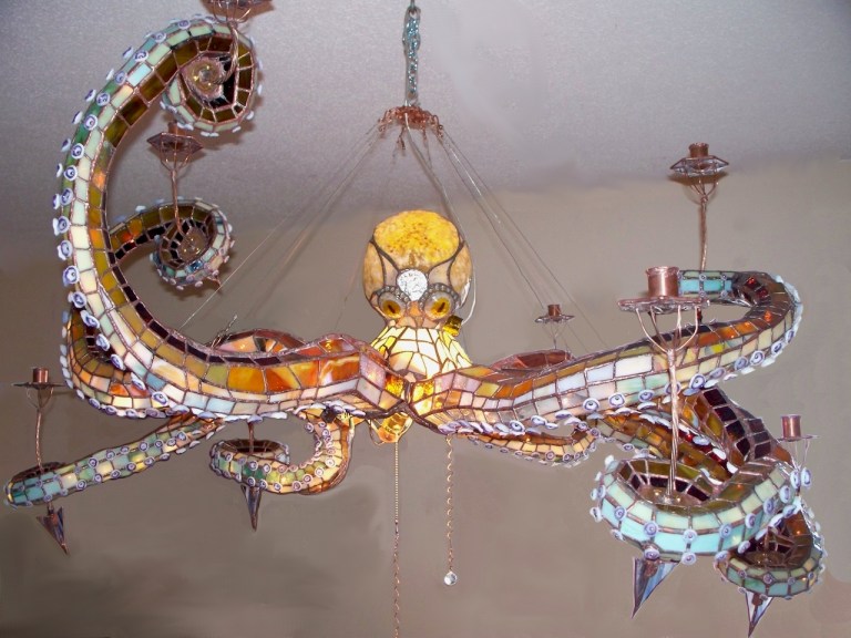 Octopus Chandelier