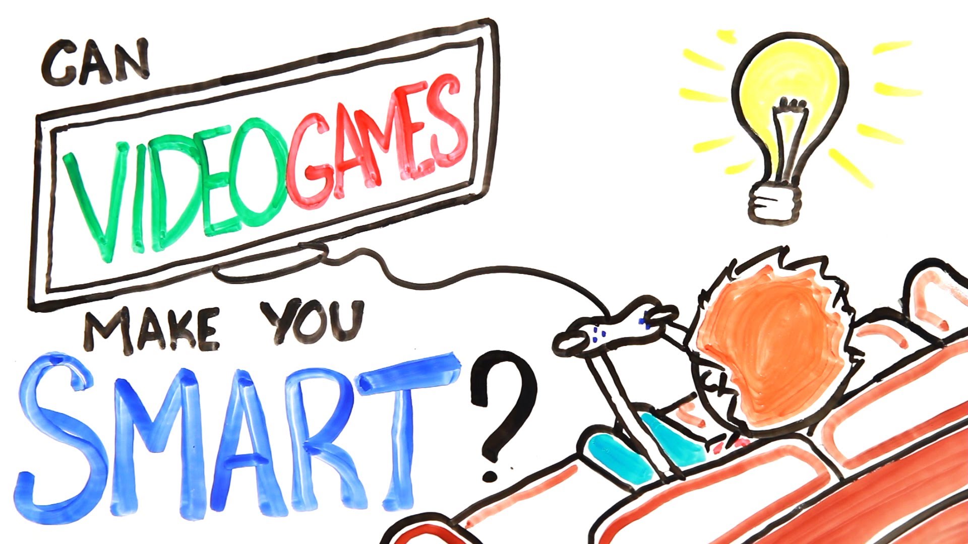 Can Video Games Make You Smarter? by AsapScience