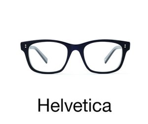 Typeface Eyeglasses
