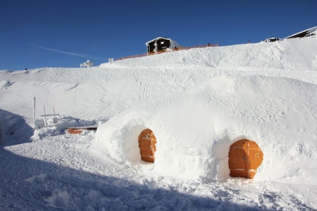 IgluLodge Ice Hotel in the German Alps