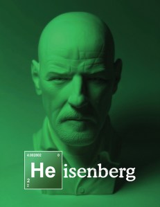 Bust of Heisenberg from Breaking Bad