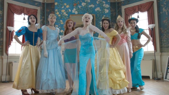 Disney princesses in "Frozen: A Musical Featuring Disney Princesses"