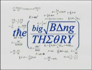 Big Bang Theory Pilot Opening Credit
