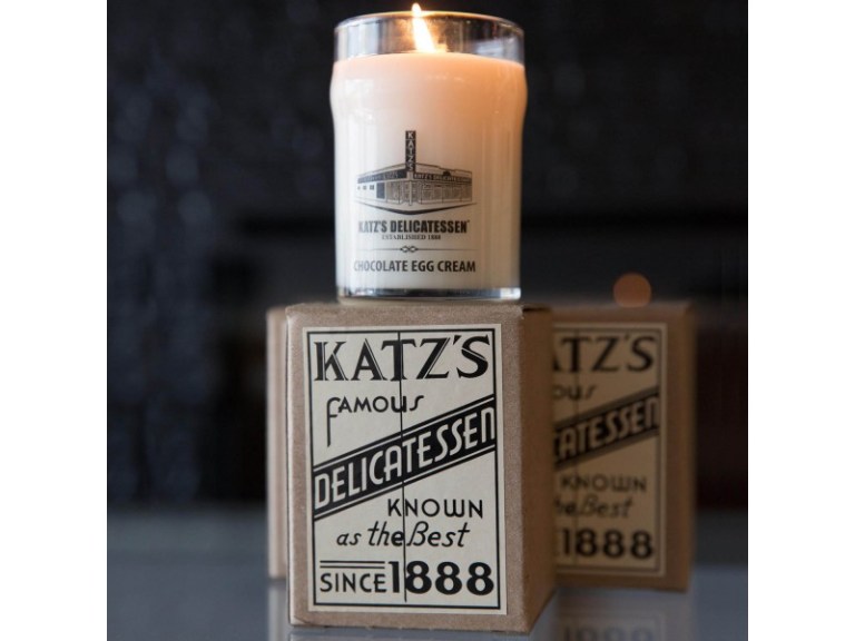 Chocolate Egg Cream Candle by Katz's NYC