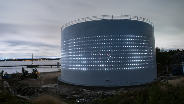 Silo 468 Light Installation