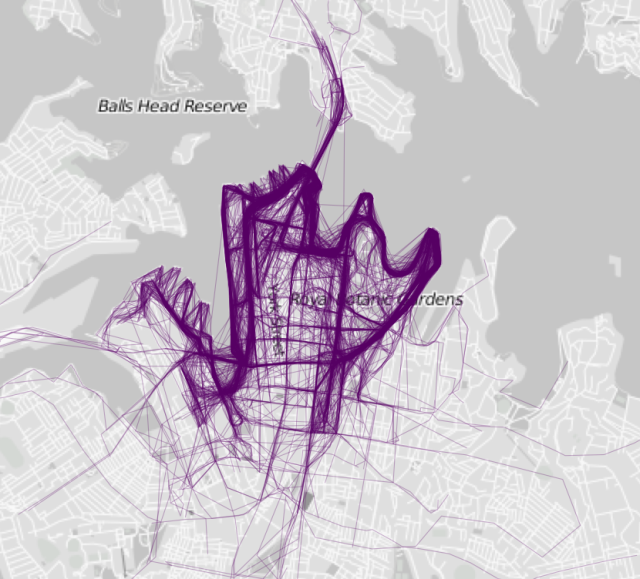 City Maps Visualize Where People Run