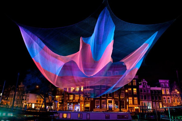 Monumental Net Sculptures by Janet Echelman